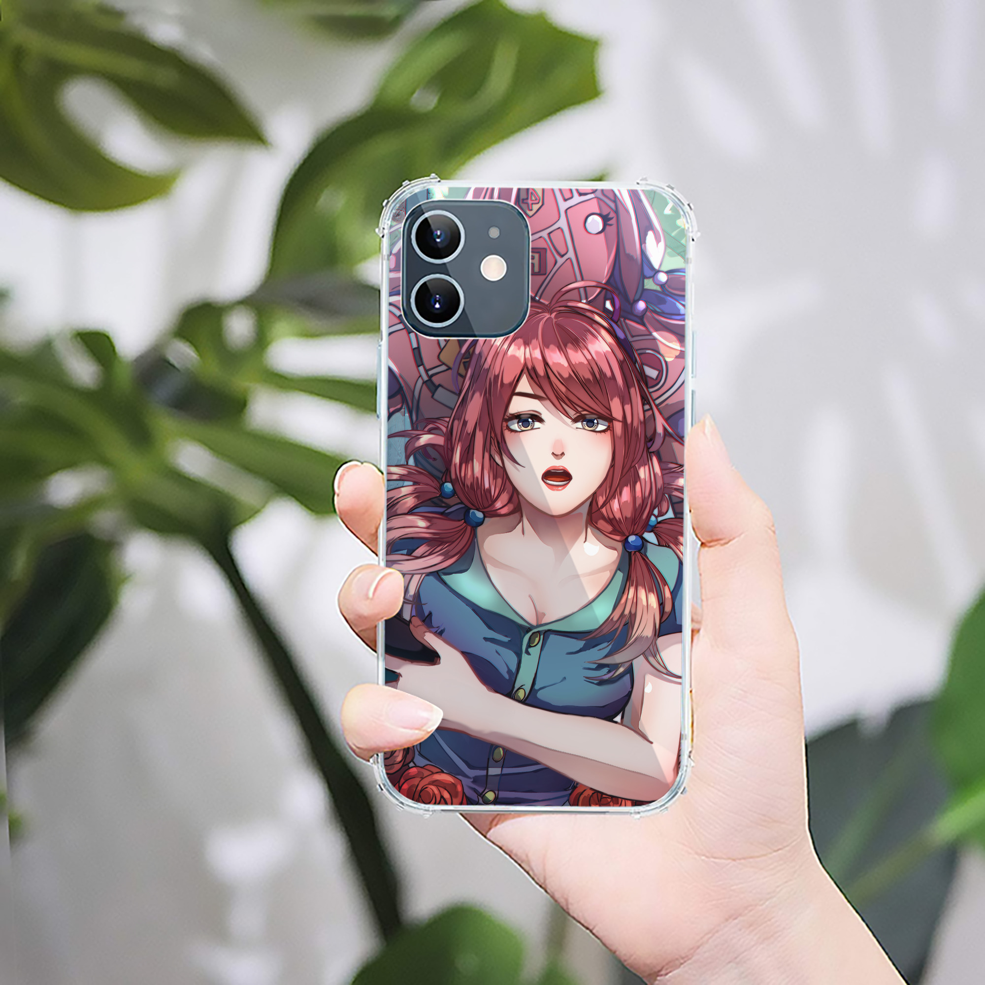 （画像用） ジョジョの奇妙な冒険 JoJo's Bizarre Adventure 【iPhone 12シリーズ対応】透明スマホケース（クリアソフトケース）